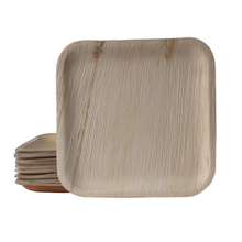 Load image into Gallery viewer, 10" Square Plates, 25 pack or 100 case