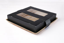 Load image into Gallery viewer, 10.5" Palm Leaf Tray with Separate Paper Top Lid, 10 pack or 100 case
