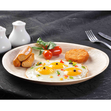 Load image into Gallery viewer, 25 x 25 cm (10") Shallow Round Plates, 25 pack - Greenovation - Eco Dinnerware