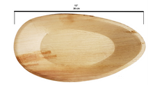 Load image into Gallery viewer, 30 cm (12”) Oval Salad Tray, 25 pack - Greenovation - Eco Dinnerware