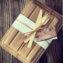 Load image into Gallery viewer, 9.5"x 6.5"x 1.5" Rectangular Container with Lid and sleeves, 50/100 case ( 700ml )