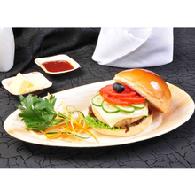 Load image into Gallery viewer, 30 cm (12”) Oval Salad Tray, 25 pack - Greenovation - Eco Dinnerware