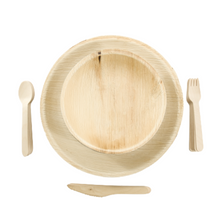Load image into Gallery viewer, Party Eco Dinnerware Set of 400 pcs | Round Plates