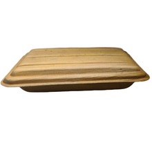 Load image into Gallery viewer, 9.5"x 6.5"x 1.5" Rectangular Container with Lid and sleeves, 50/100 case ( 700ml )