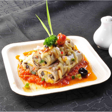 Load image into Gallery viewer, 20 x 20 cm (8”) Flat Square Plates, 25 pack - Greenovation - Eco Dinnerware