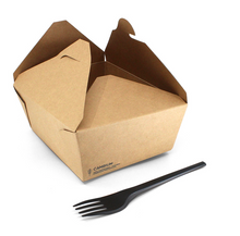 Load image into Gallery viewer, 46oz - Kraft Takeout Box - 300 pcs/ case