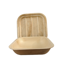 Load image into Gallery viewer, 7"x 7"x 1.5" Square Take out container with Lid, Case of 100 - Greenovation - Eco Dinnerware