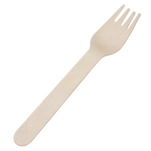 Load image into Gallery viewer, 6" Wooden Forks, 100 pack - Greenovation - Eco Dinnerware