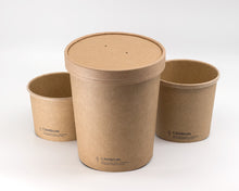 Load image into Gallery viewer, Compostable Soup Bowl - 16oz - 500 pcs/ case