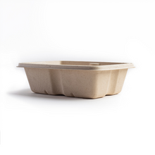 Load image into Gallery viewer, Sugarcane Rectangle Bowls - 1000ml (300/cs)
