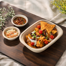 Load image into Gallery viewer, 500ml Unbleached Sugarcane Bagasse Tray - (500/cs)
