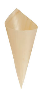 Wood Serving Cones