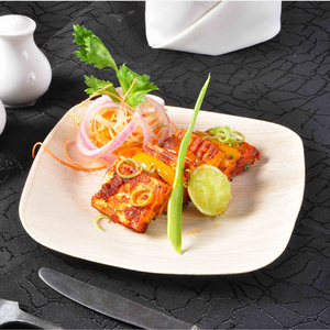 20 x 20 cm (8") Elegant Square Plates, 10 pack or 25 pack or 100 case - Greenovation - Eco Dinnerware